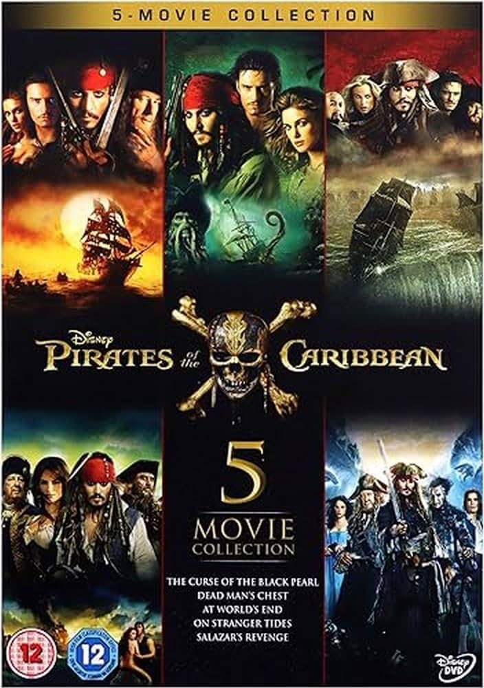 Pirates of the Caribbean 1-5 Boxset DVD: Amazon.ca: Movies